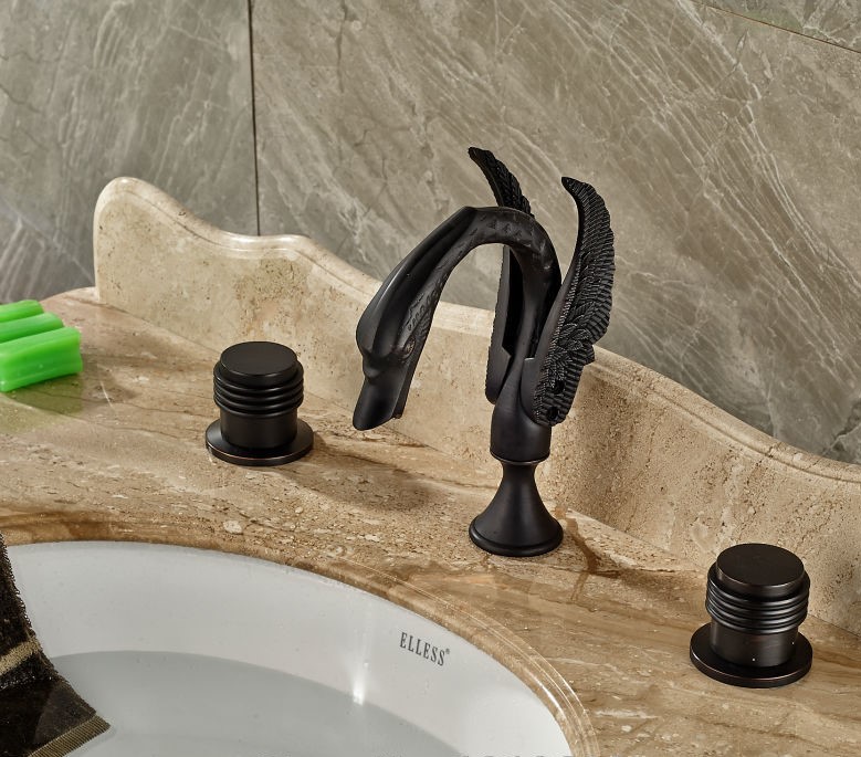 Savona-Oil-Rubbed-Bronze-Dual-Handle-Swan-Shaped